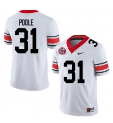 2020 Men #31 William Poole Georgia Bulldogs 1980 National Champions 40th Anniversary College Footbal 2020 Men #31 William Poole Georgia Bulldogs 1980 National Champions 40th Anniversary College Footbal