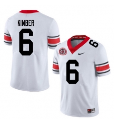 2020 Men #6 Jalen Kimber Georgia Bulldogs 1980 National Champions 40th Anniversary College Football 2020 Men #6 Jalen Kimber Georgia Bulldogs 1980 National Champions 40th Anniversary College Football