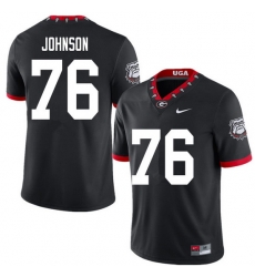 2020 Men #76 Miles Johnson Georgia Bulldogs Mascot 100th Anniversary College Football Jerseys Sale-B 2020 Men #76 Miles Johnson Georgia Bulldogs Mascot 100th Anniversary College Football Jerseys Sale-B