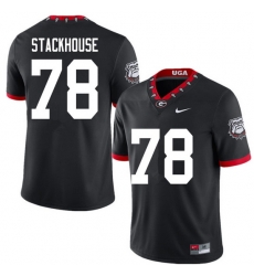 2020 Men #78 Nazir Stackhouse Georgia Bulldogs Mascot 100th Anniversary College Football Jerseys Sal 2020 Men #78 Nazir Stackhouse Georgia Bulldogs Mascot 100th Anniversary College Football Jerseys Sal