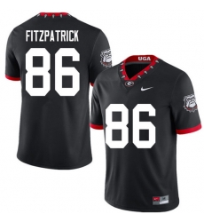 2020 Men #86 John FitzPatrick Georgia Bulldogs Mascot 100th Anniversary College Football Jerseys Sal 2020 Men #86 John FitzPatrick Georgia Bulldogs Mascot 100th Anniversary College Football Jerseys Sal