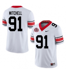 2020 Men #91 Tymon Mitchell Georgia Bulldogs 1980 National Champions 40th Anniversary College Footba 2020 Men #91 Tymon Mitchell Georgia Bulldogs 1980 National Champions 40th Anniversary College Footba