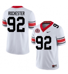 2020 Men #92 Julian Rochester Georgia Bulldogs 1980 National Champions 40th Anniversary College Foot 2020 Men #92 Julian Rochester Georgia Bulldogs 1980 National Champions 40th Anniversary College Foot