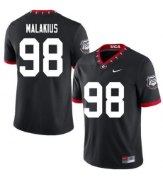 2020 Men #98 Tyler Malakius Georgia Bulldogs Mascot 100th Anniversary College Football Jerseys Sale- 2020 Men #98 Tyler Malakius Georgia Bulldogs Mascot 100th Anniversary College Football Jerseys Sale-