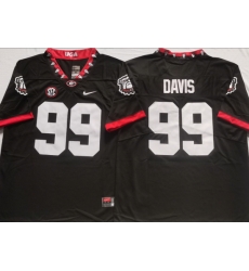 2020 Men #99 Jordan Davis Georgia Bulldogs Mascot 100th Anniversary College Football Jerseys Sale-BlACK 2020 Men #99 Jordan Davis Georgia Bulldogs Mascot 100th Anniversary College Football Jerseys Sale-BlACK