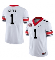 Men #1 Nyland Green Georgia Bulldogs Nationals Champions 40th Anniversary College Football Jerseys S Men #1 Nyland Green Georgia Bulldogs Nationals Champions 40th Anniversary College Football Jerseys S