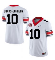 Men #10 Jamon Dumas-Johnson Georgia Bulldogs College Football Jerseys Sale-40th Anniversary Men #10 Jamon Dumas-Johnson Georgia Bulldogs College Football Jerseys Sale-40th Anniversary