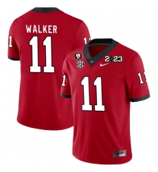 Men #11 Jalon Walker Georgia Bulldogs 2022-23 CTP National Championship Football Jerseys Men #11 Jalon Walker Georgia Bulldogs 2022-23 CTP National Championship Football Jerseys