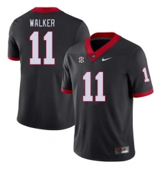 Men #11 Jalon Walker Georgia Bulldogs College Football Jerseys Stitched-Black Men #11 Jalon Walker Georgia Bulldogs College Football Jerseys Stitched-Black