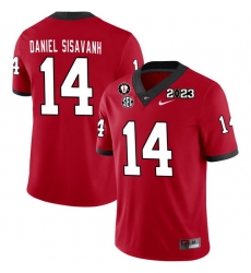 Men #14 David Daniel-Sisavanh Georgia Bulldogs 2022-23 CTP National Championship Football Men #14 David Daniel-Sisavanh Georgia Bulldogs 2022-23 CTP National Championship Football