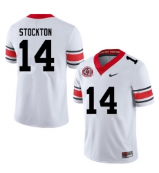 Men #14 Gunner Stockton Georgia Bulldogs College Football Jerseys Sale-40th Anniversary Men #14 Gunner Stockton Georgia Bulldogs College Football Jerseys Sale-40th Anniversary