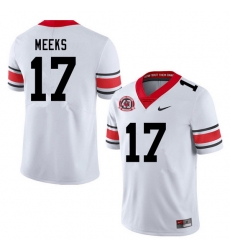Men #17 Jackson Meeks Georgia Bulldogs Nationals Champions 40th Anniversary College Football Jerseys Men #17 Jackson Meeks Georgia Bulldogs Nationals Champions 40th Anniversary College Football Jerseys