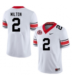 Men #2 Kendall Milton Georgia Bulldogs Nationals Champions 40th Anniversary College Football Jerseys Men #2 Kendall Milton Georgia Bulldogs Nationals Champions 40th Anniversary College Football Jerseys