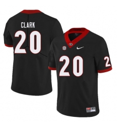 Men #20 Sevaughn Clark Georgia Bulldogs College Football Jerseys Sale-Black Men #20 Sevaughn Clark Georgia Bulldogs College Football Jerseys Sale-Black
