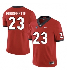 Men #23 De'Nylon Morrissette Georgia Bulldogs College Football Jerseys Sale-Red Anniversary Men #23 De'Nylon Morrissette Georgia Bulldogs College Football Jerseys Sale-Red Anniversary