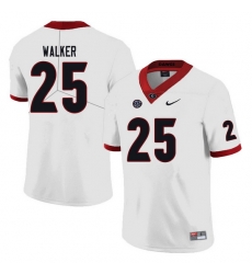 Men #25 Quay Walker Georgia Bulldogs College Football Jerseys Sale-white Men #25 Quay Walker Georgia Bulldogs College Football Jerseys Sale-white