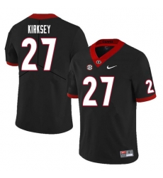 Men #27 Austin Kirksey Georgia Bulldogs College Football Jerseys Sale-Black Men #27 Austin Kirksey Georgia Bulldogs College Football Jerseys Sale-Black