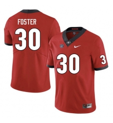 Men #30 Terrell Foster Georgia Bulldogs College Football Jerseys Sale-Red Anniversary Men #30 Terrell Foster Georgia Bulldogs College Football Jerseys Sale-Red Anniversary
