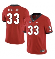 Men #33 Robert Beal Jr. Georgia Bulldogs College Football Jerseys Sale-Red Men #33 Robert Beal Jr. Georgia Bulldogs College Football Jerseys Sale-Red