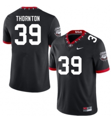 Men #39 Miles Thornton Georgia Bulldogs College Football Jerseys Sale-100th Anniversary Men #39 Miles Thornton Georgia Bulldogs College Football Jerseys Sale-100th Anniversary