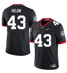 Men #43 Matthew Helow Georgia Bulldogs College Football Jerseys Sale-100th Anniversary Men #43 Matthew Helow Georgia Bulldogs College Football Jerseys Sale-100th Anniversary