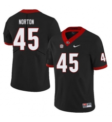 Men #45 Bill Norton Georgia Bulldogs College Football Jerseys Sale-Black Men #45 Bill Norton Georgia Bulldogs College Football Jerseys Sale-Black