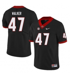 Men #47 Payne Walker Georgia Bulldogs College Football Jerseys Sale-Black Men #47 Payne Walker Georgia Bulldogs College Football Jerseys Sale-Black