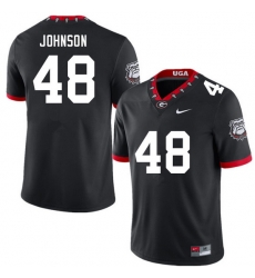 Men #48 Cooper Johnson Georgia Bulldogs College Football Jerseys Sale-100th Anniversary Men #48 Cooper Johnson Georgia Bulldogs College Football Jerseys Sale-100th Anniversary