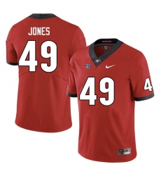 Men #49 Gleaton Jones Georgia Bulldogs College Football Jerseys Sale-Red Anniversary Men #49 Gleaton Jones Georgia Bulldogs College Football Jerseys Sale-Red Anniversary