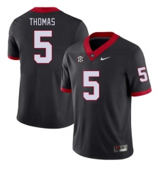 Men #5 Rara Thomas Georgia Bulldogs College Football Jerseys Stitched-Black Men #5 Rara Thomas Georgia Bulldogs College Football Jerseys Stitched-Black