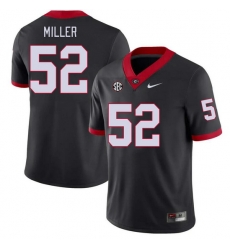 Men #52 Christen Miller Georgia Bulldogs College Football Jerseys Stitched-Black Men #52 Christen Miller Georgia Bulldogs College Football Jerseys Stitched-Black
