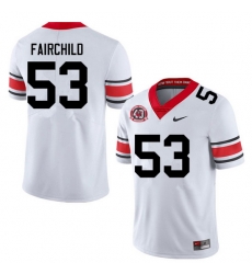 Men #53 Dylan Fairchild Georgia Bulldogs College Football Jerseys Sale-40th Anniversary Men #53 Dylan Fairchild Georgia Bulldogs College Football Jerseys Sale-40th Anniversary