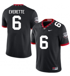 Men #6 Daylen Everette Georgia Bulldogs College Football Jerseys Sale-100th Anniversary Men #6 Daylen Everette Georgia Bulldogs College Football Jerseys Sale-100th Anniversary