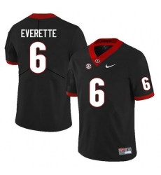 Men #6 Daylen Everette Georgia Bulldogs College Football Jerseys Sale-Black Anniversary Men #6 Daylen Everette Georgia Bulldogs College Football Jerseys Sale-Black Anniversary