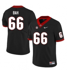 Men #66 Aliou Bah Georgia Bulldogs College Football Jerseys Sale-Black Anniversary Men #66 Aliou Bah Georgia Bulldogs College Football Jerseys Sale-Black Anniversary