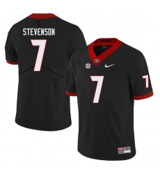 Men #7 Tyrique Stevenson Georgia Bulldogs College Football Jerseys Sale-Black Men #7 Tyrique Stevenson Georgia Bulldogs College Football Jerseys Sale-Black