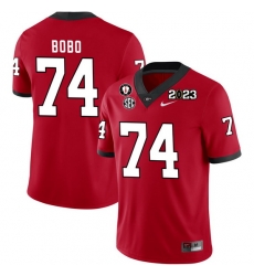 Men #74 Drew Bobo Georgia Bulldogs 2022-23 CTP National Championship Football Jerseys Men #74 Drew Bobo Georgia Bulldogs 2022-23 CTP National Championship Football Jerseys
