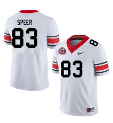 Men #83 Cole Speer Georgia Bulldogs College Football Jerseys Sale-40th Anniversary Men #83 Cole Speer Georgia Bulldogs College Football Jerseys Sale-40th Anniversary