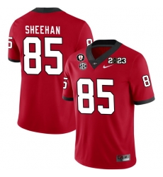 Men #85 Drew Sheehan Georgia Bulldogs 2022-23 CTP National Championship Football Jerseys Men #85 Drew Sheehan Georgia Bulldogs 2022-23 CTP National Championship Football Jerseys