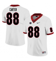 Men #88 Jalen Carter Georgia Bulldogs College Football Jerseys Sale-White Men #88 Jalen Carter Georgia Bulldogs College Football Jerseys Sale-White