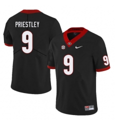 Men #9 Nathan Priestley Georgia Bulldogs College Football Jerseys Sale-Black Men #9 Nathan Priestley Georgia Bulldogs College Football Jerseys Sale-Black