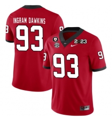 Men #93 Tyrion Ingram-Dawkins Georgia Bulldogs 2022-23 CTP National Championship Football Men #93 Tyrion Ingram-Dawkins Georgia Bulldogs 2022-23 CTP National Championship Football