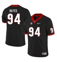 Men #94 Henry Bates Georgia Bulldogs College Football Jerseys Sale-Black Men #94 Henry Bates Georgia Bulldogs College Football Jerseys Sale-Black