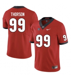 Men #99 Brett Thorson Georgia Bulldogs College Football Jerseys Sale-Red Anniversary Men #99 Brett Thorson Georgia Bulldogs College Football Jerseys Sale-Red Anniversary