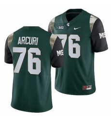 Michigan State Spartans Aj Arcuri Green College Football Men Jersey Michigan State Spartans Aj Arcuri Green College Football Men Jersey