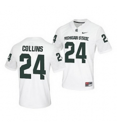 Michigan State Spartans Elijah Collins White Untouchable Men'S Jersey Michigan State Spartans Elijah Collins White Untouchable Men'S Jersey