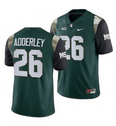 Michigan State Spartans Herb Adderley Green College Football Men Jersey Michigan State Spartans Herb Adderley Green College Football Men Jersey