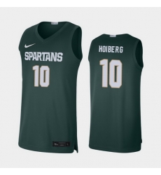 Michigan State Spartans Jack Hoiberg Green Limited Men'S Jersey Michigan State Spartans Jack Hoiberg Green Limited Men'S Jersey