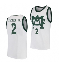 Michigan State Spartans Jaren Jackson Jr. White Vault Mac Men'S Jersey Michigan State Spartans Jaren Jackson Jr. White Vault Mac Men'S Jersey