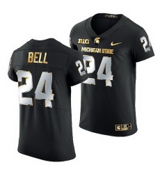 Michigan State Spartans Le'Veon Bell Golden Edition Nfl Limited Black Jersey Michigan State Spartans Le'Veon Bell Golden Edition Nfl Limited Black Jersey